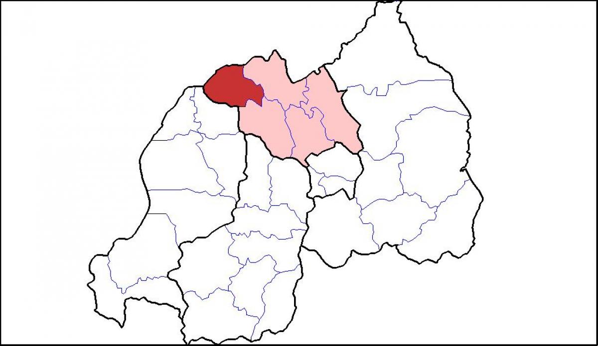 מפה של musanze רואנדה